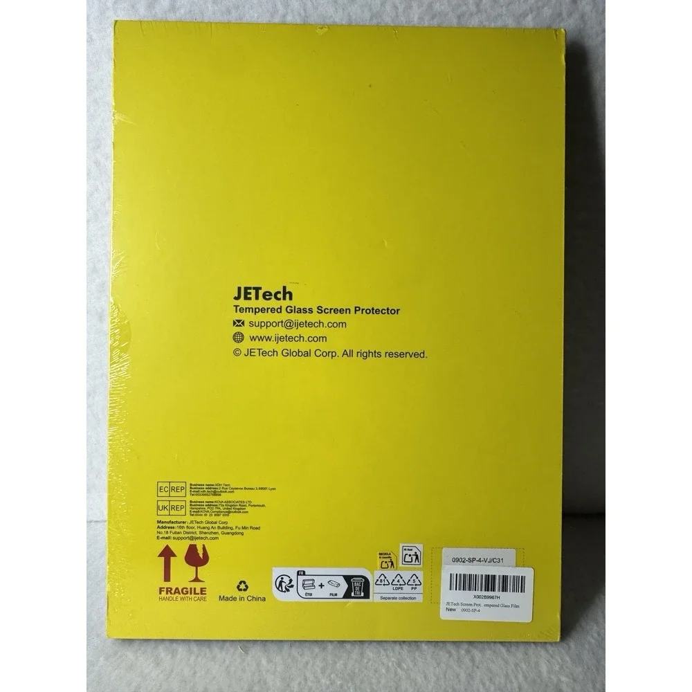 JETech Tempered‎ Glass Screen Protector for iPad Pro 12.9